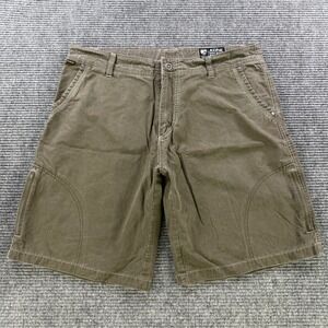 Kuhl Mens 38 Brown Cotton Nylon Cargo Hiking Trail Climbing Outdoor Casual Short
